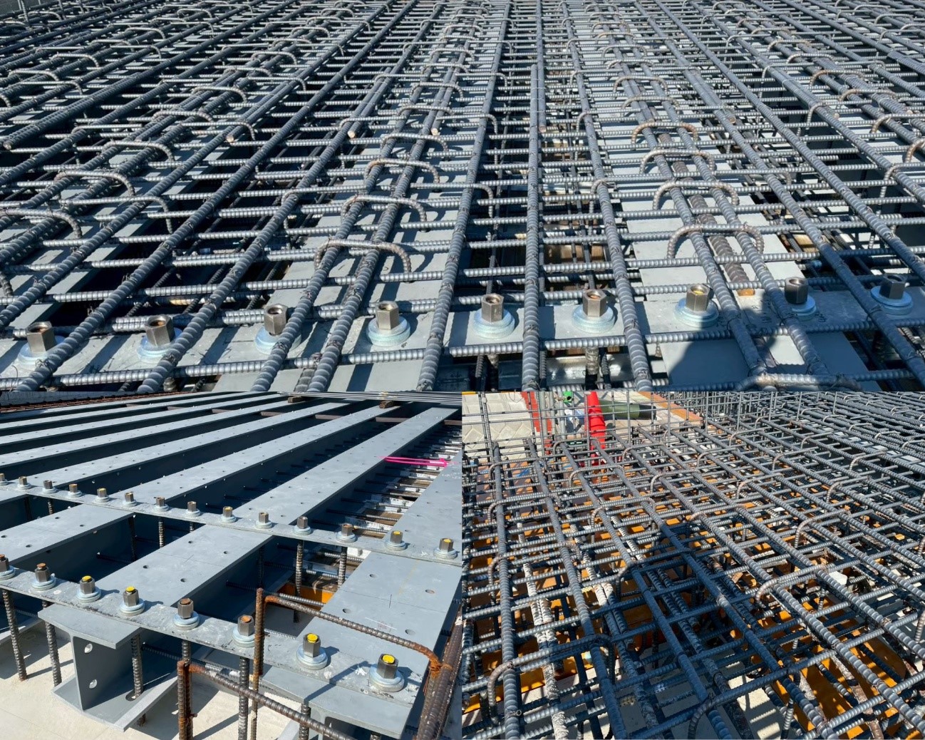 富山環状線道路橋りょう改築太田橋上部工鉄筋工事